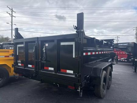 New 2026 Sure-trac Trailers 7 x 14 HD Low Profile 3ft Side Telescopic Dump 14K