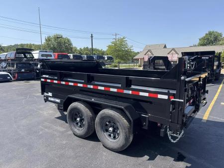 New 2026 Sure-trac Trailers 82 IN x 12 HD Low Profile Dump Trailer 12K Telescopic