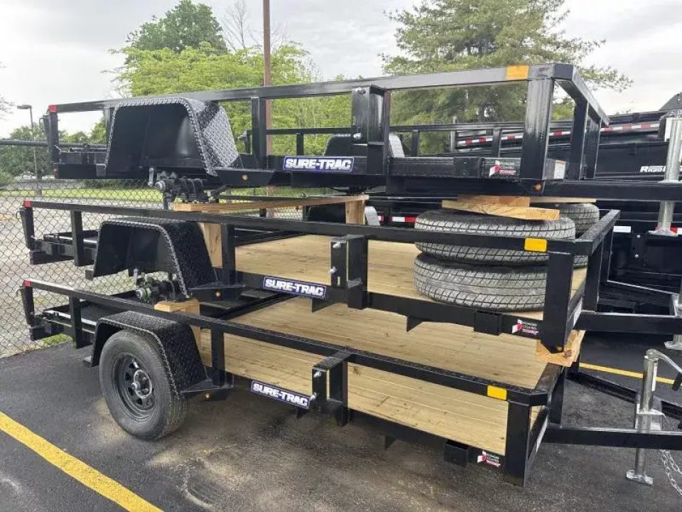New 2025 Sure-trac Trailers 6 x 12 Tube Top Utility 3K Idler