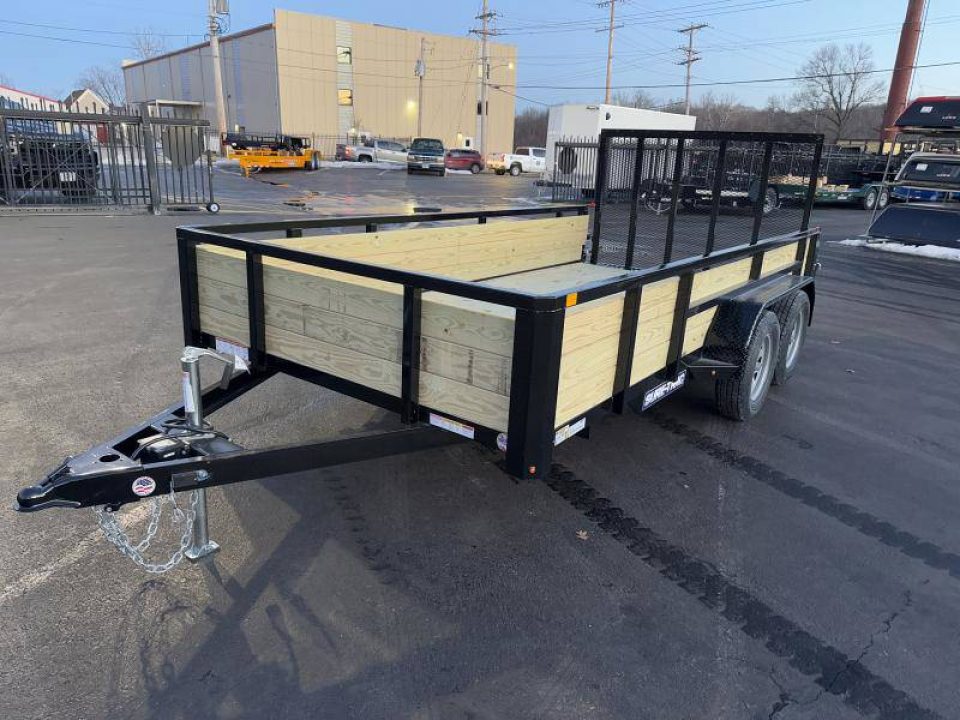 New 2025 Sure-trac Trailers 7 x 14 Tube Top Three Board 7K