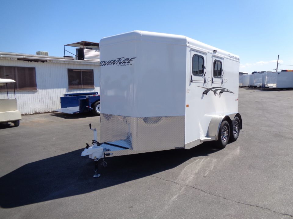New 2027 Trails West *ADV MX II 2H * ADVENTURE MX II 2-Horse Slant Load Horse Trailer