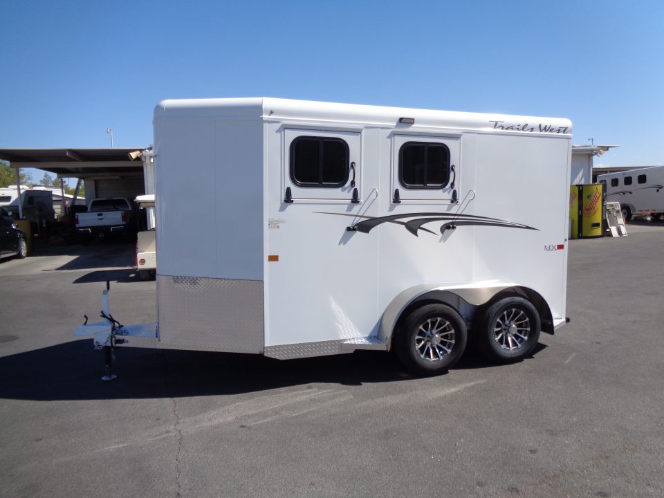 New 2027 Trails West *ADV MX II 2H * ADVENTURE MX II 2-Horse Slant Load Horse Trailer