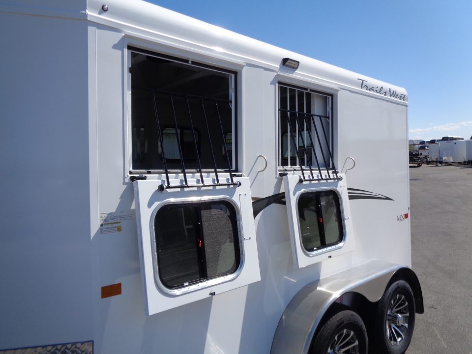 New 2027 Trails West *ADV MX II 2H * ADVENTURE MX II 2-Horse Slant Load Horse Trailer
