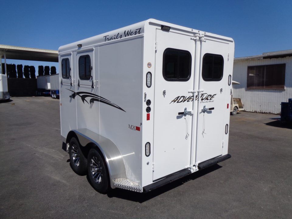 New 2027 Trails West *ADV MX II 2H * ADVENTURE MX II 2-Horse Slant Load Horse Trailer