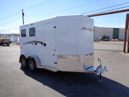 New 2027 Trails West *ADV MX II 2H * ADVENTURE MX II 2-Horse Slant Load Horse Trailer