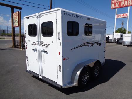 New 2027 Trails West *ADV MX II 2H * ADVENTURE MX II 2-Horse Slant Load Horse Trailer