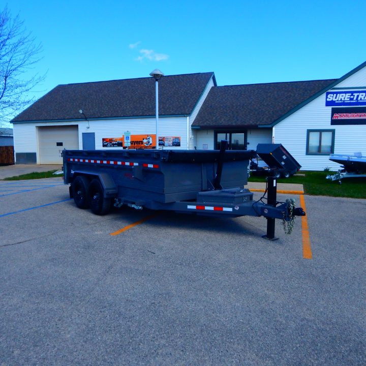 New 2026 Midsota 82X14 15.4K Telescopic Versa Dump Trailer