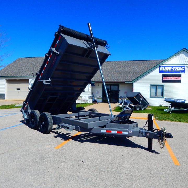 New 2026 Midsota 82X14 15.4K Telescopic Versa Dump Trailer