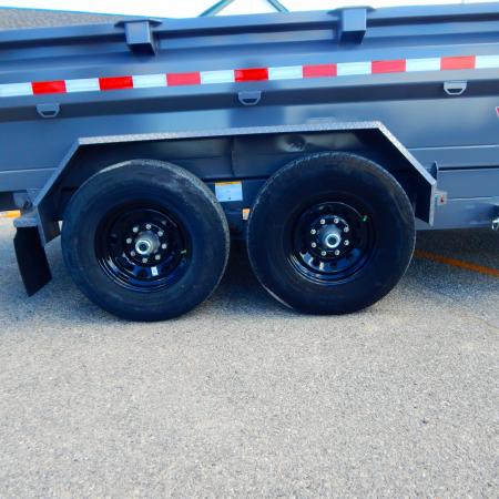 New 2026 Midsota 82X14 15.4K Telescopic Versa Dump Trailer