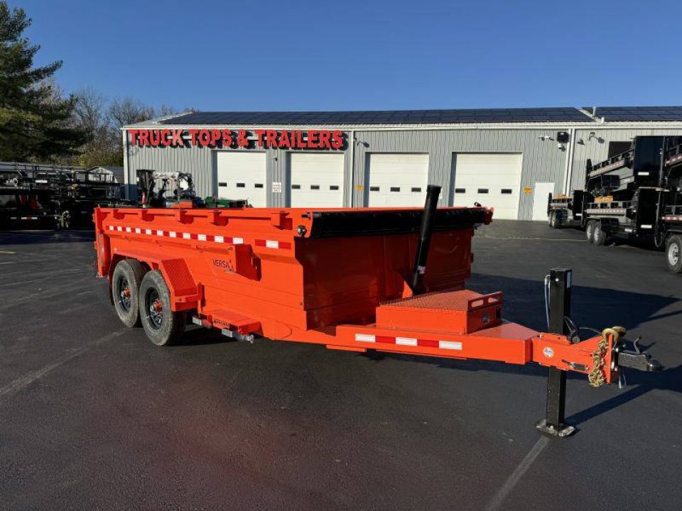 New 2025 Midsota 82 x 14 Versa Dump 15.4K BP Telescopic