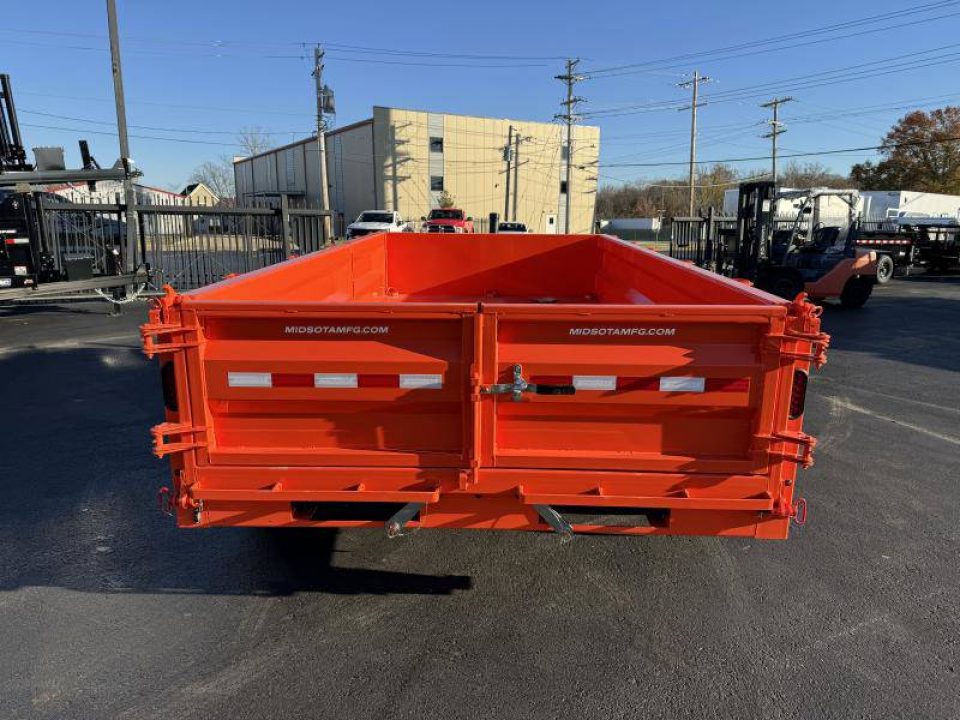 New 2025 Midsota 82 x 14 Versa Dump 15.4K BP Telescopic