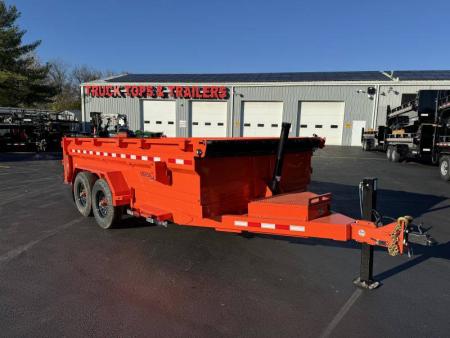 New 2025 Midsota 82 x 14 Versa Dump 15.4K BP Telescopic