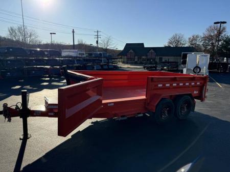 New 2025 Midsota 82 x 14 Versa Dump 15.4K BP Telescopic