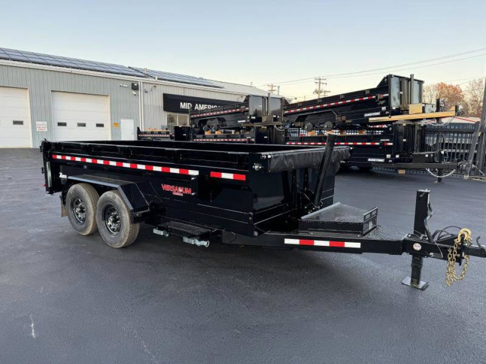 New 2025 Midsota 82 x 14 Versa Dump 15.4K BP Telescopic