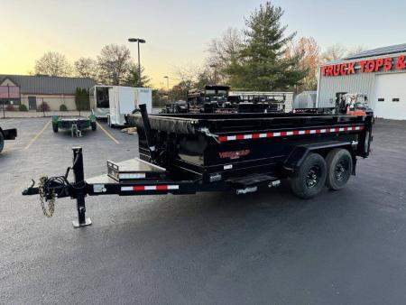 New 2025 Midsota 82 x 14 Versa Dump 15.4K BP Telescopic