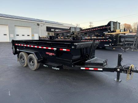 New 2025 Midsota 82 x 14 Versa Dump 15.4K BP Telescopic