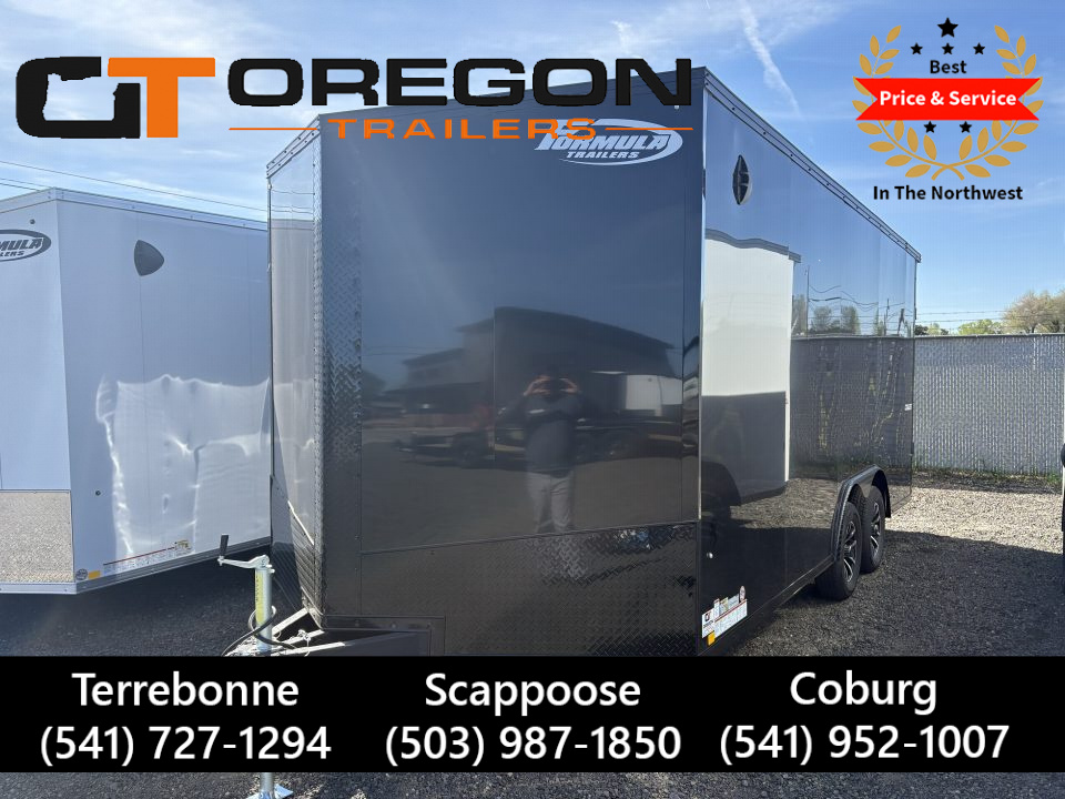 New 8.5X18 TA 7K Formula Enclosed Cargo