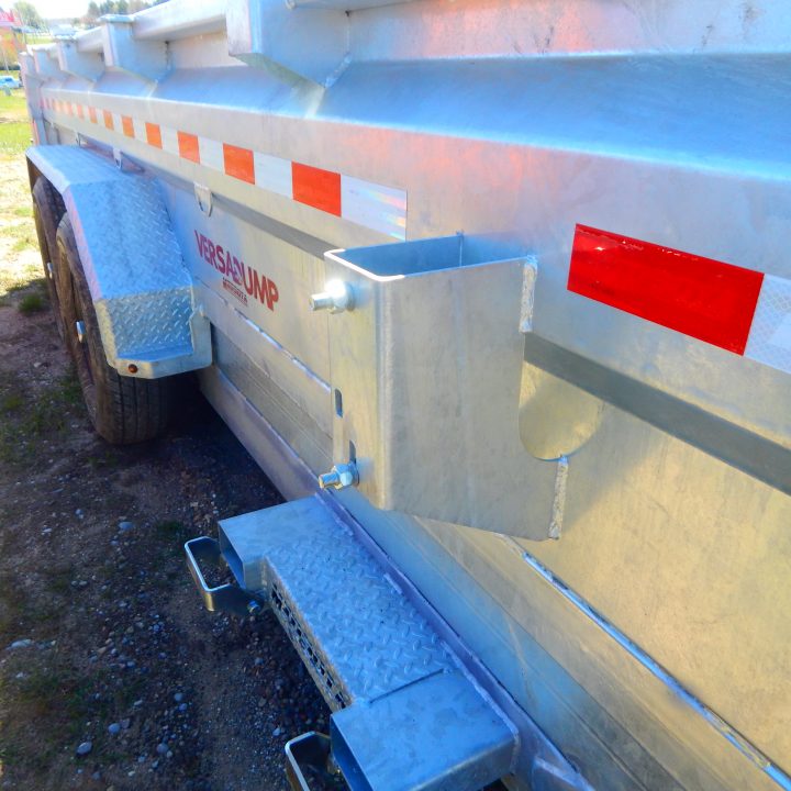 New 2026 Midsota 82x16 15.4k Scissor Versa Dump Trailer