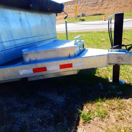 New 2026 Midsota 82x16 15.4k Scissor Versa Dump Trailer