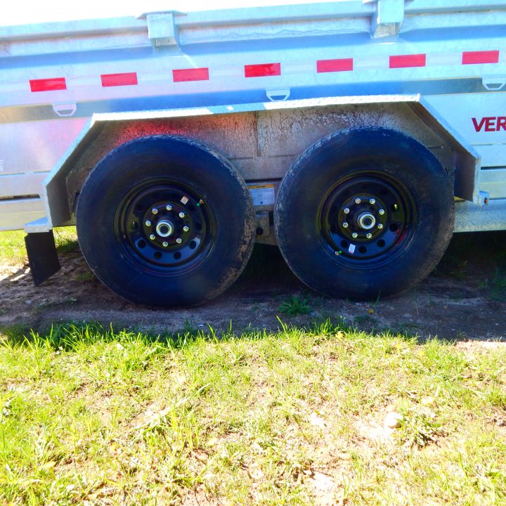 New 2026 Midsota 82x14 15.4k Scissor Versa Dump Trailer