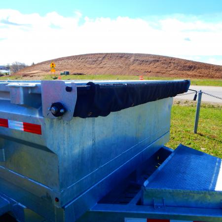 New 2026 Midsota 82x14 15.4k Scissor Versa Dump Trailer