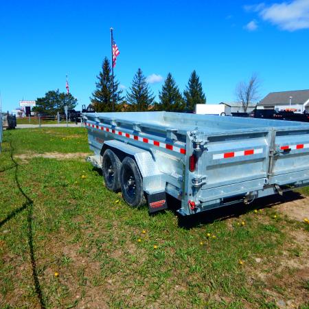 New 2026 Midsota 82x14 15.4k Scissor Versa Dump Trailer