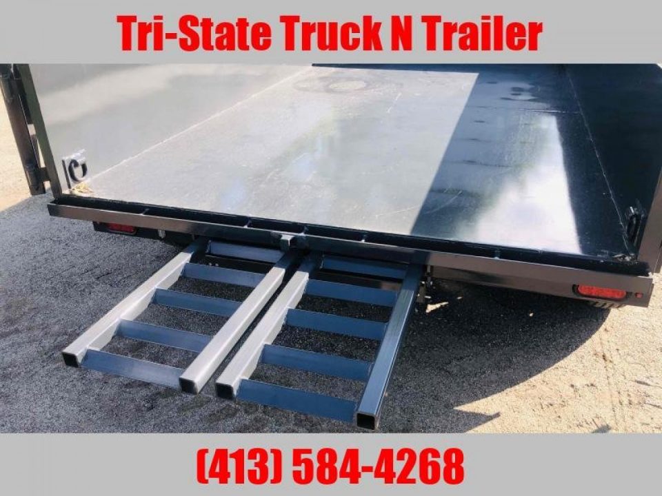 New 2026 Belmont DTL 7x12 Dump trailer barn doors, ramps tarp