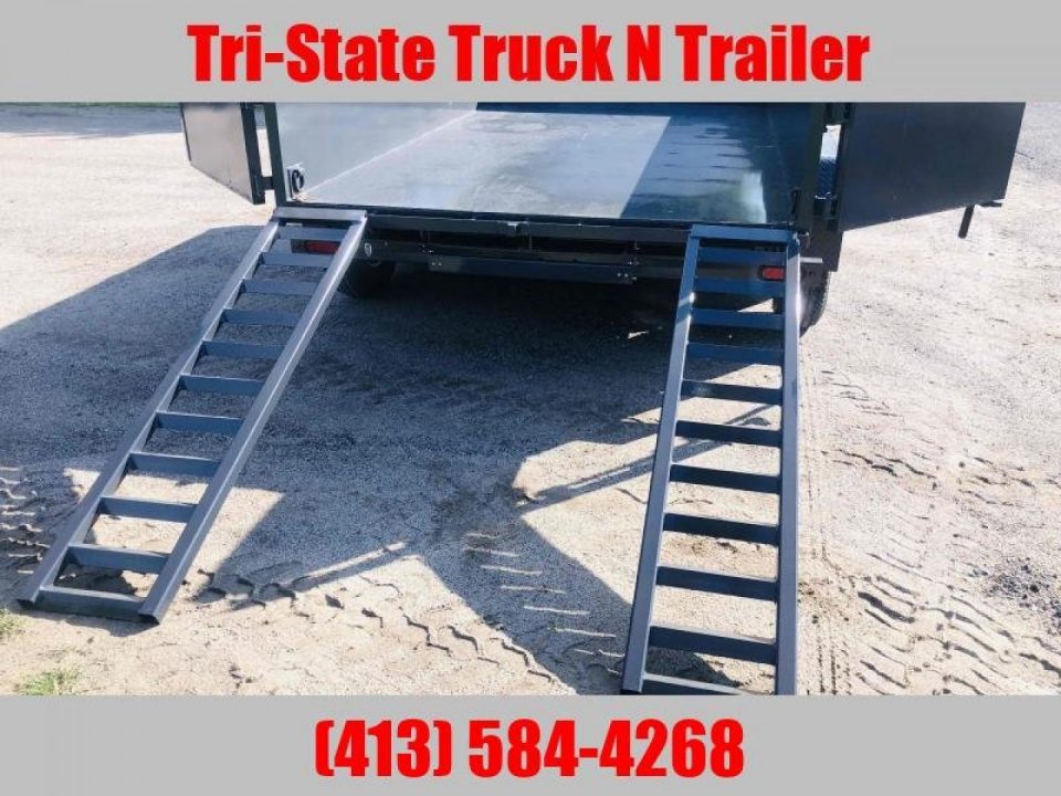 New 2026 Belmont DTL 7x12 Dump trailer barn doors, ramps tarp