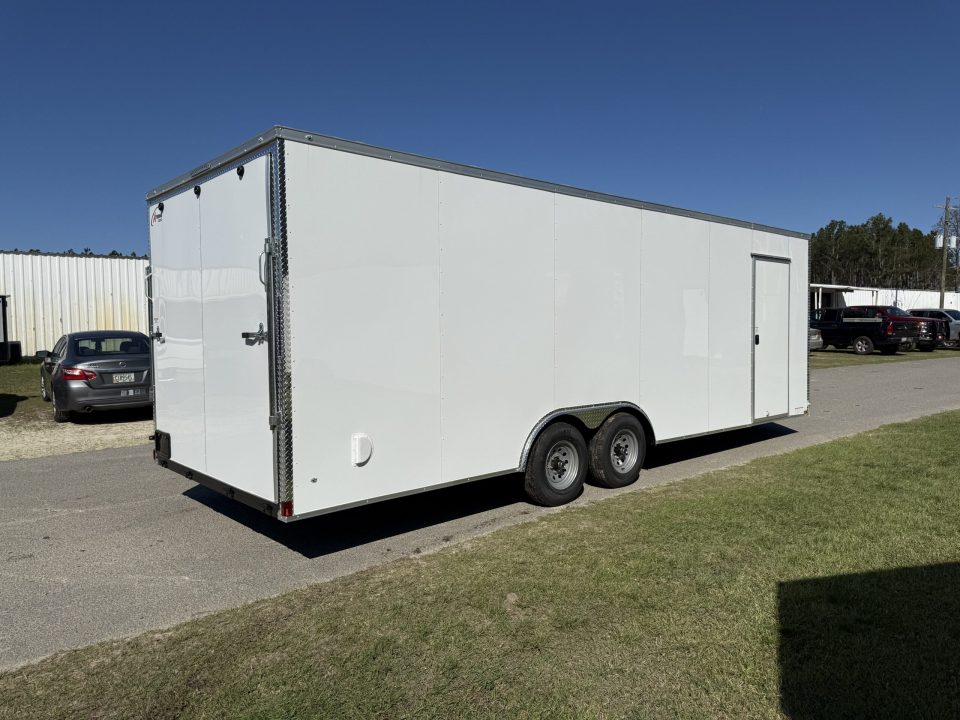 New Xtreme Cargo 8.5x24TA3 White