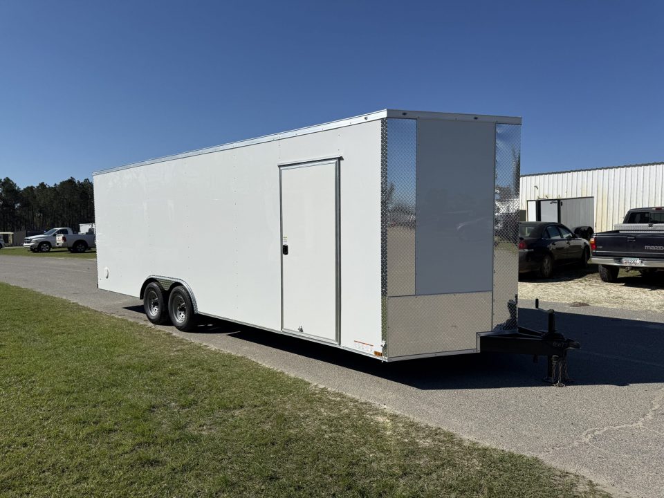 New Xtreme Cargo 8.5x24TA3 White