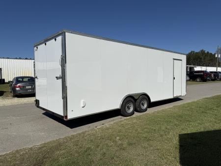 New Xtreme Cargo 8.5x24TA3 White