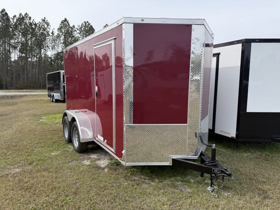 New Xtreme Cargo 6x12Ta Enclosed Trailer ( BrandyWine)