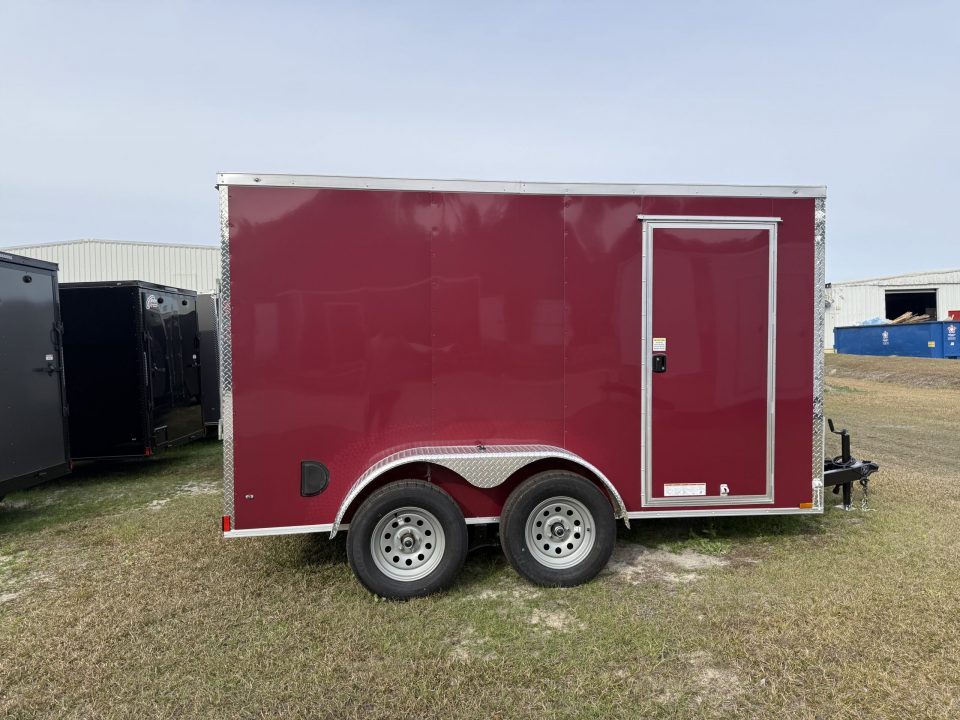 New Xtreme Cargo 6x12Ta Enclosed Trailer ( BrandyWine)