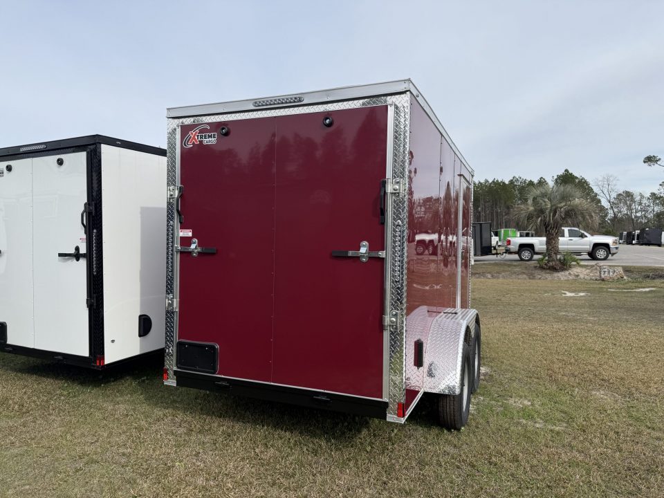 New Xtreme Cargo 6x12Ta Enclosed Trailer ( BrandyWine)