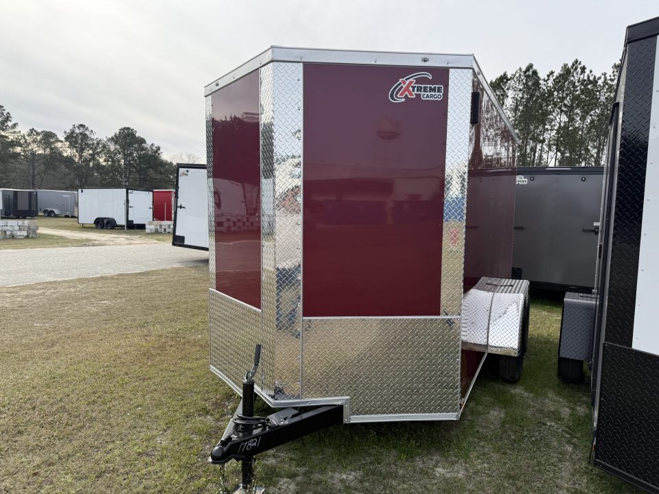 New Xtreme Cargo 6x12Ta Enclosed Trailer ( BrandyWine)