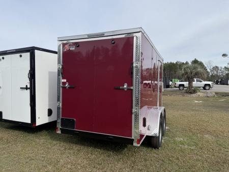 New Xtreme Cargo 6x12Ta Enclosed Trailer ( BrandyWine)