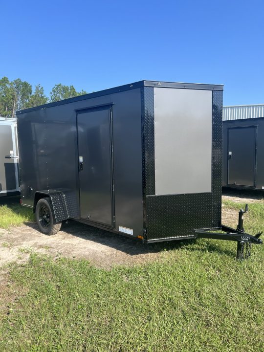 New Xtreme Cargo 6x12SA Charcoal/Blackout