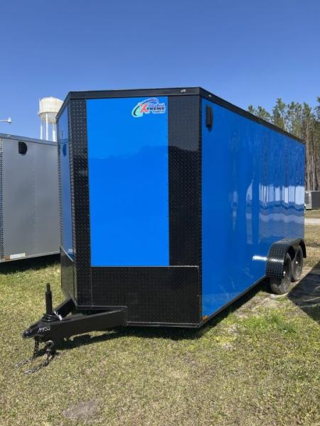New Xtreme Cargo 7x16TA Blue/Blackout