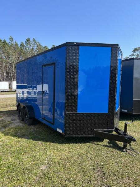 New Xtreme Cargo 7x16TA Blue/Blackout