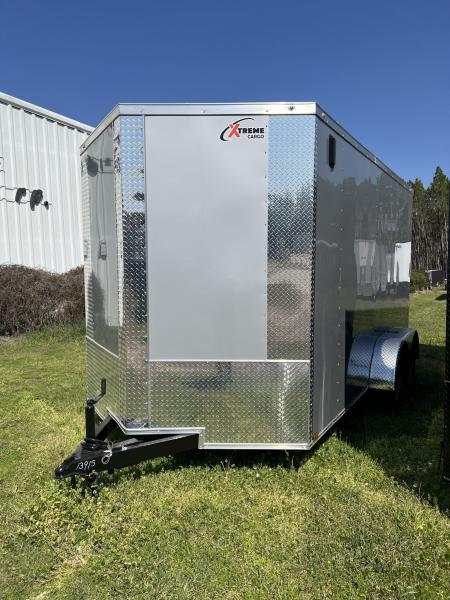 New Xtreme Cargo 7x14TA Silver Frost Enclosed Trailer