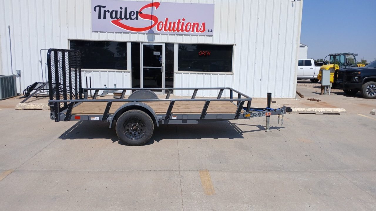 New 2026 RawMaxx UTX12'x77" Utility Trailer