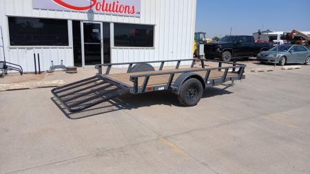 New 2026 RawMaxx UTX12'x77" Utility Trailer