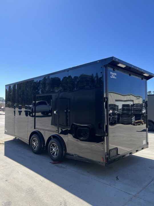 New Titanium Cargo 8.5x20 Car Hauler