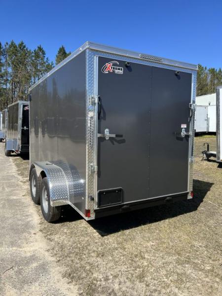 New Xtreme Cargo 6x12TA Charcoal Enclosed Trailer