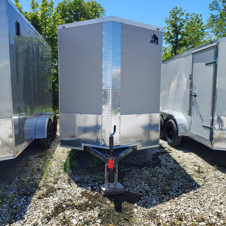 New 2026 Mammoth 6x10 SA, 6'6" interior height, 3.5k axle, .080 polycore Cargo / Enclosed Trailer