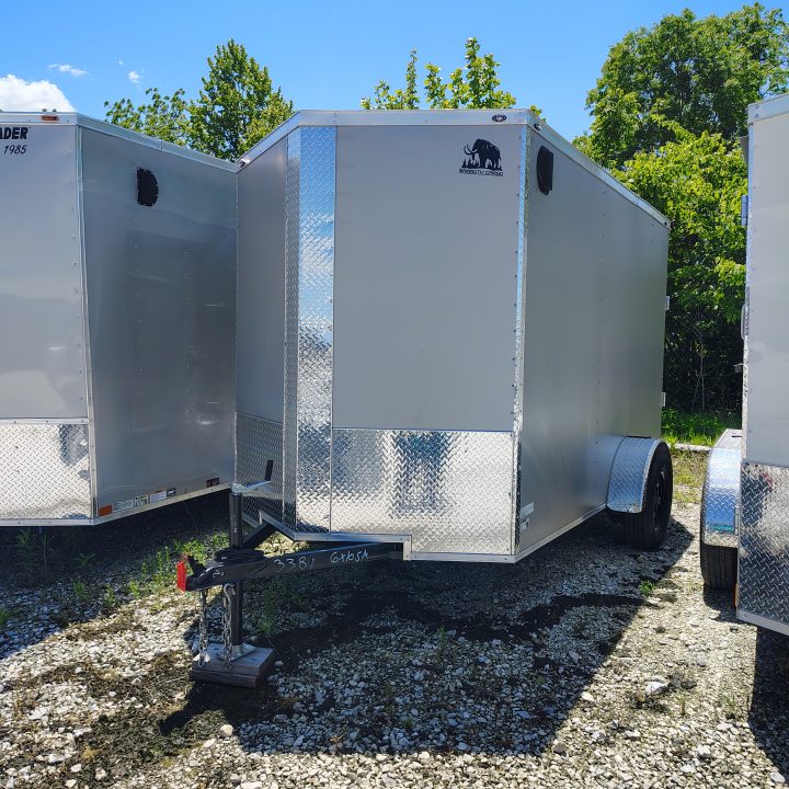 New 2026 Mammoth 6x10 SA, 6'6" interior height, 3.5k axle, .080 polycore Cargo / Enclosed Trailer