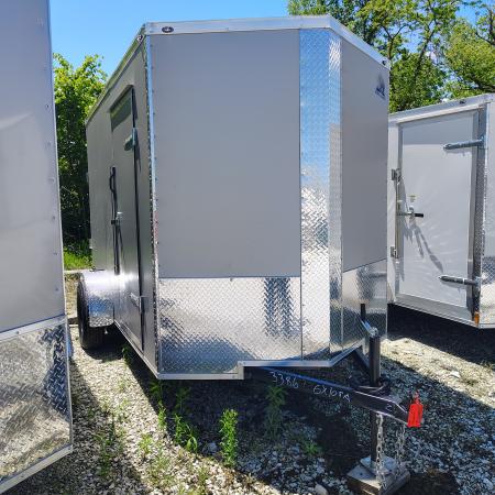 New 2026 Mammoth 6x10 SA, 6'6  interior height, 3.5k axle, .080 polycore Cargo / Enclosed Trailer