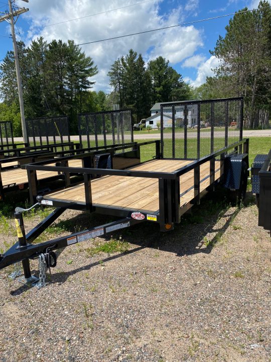 New 2027 Quality Steel 74"x12' Utility Trailer