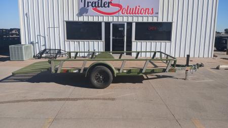 New 2026 RawMaxx UTX12'x77" Utility Trailer