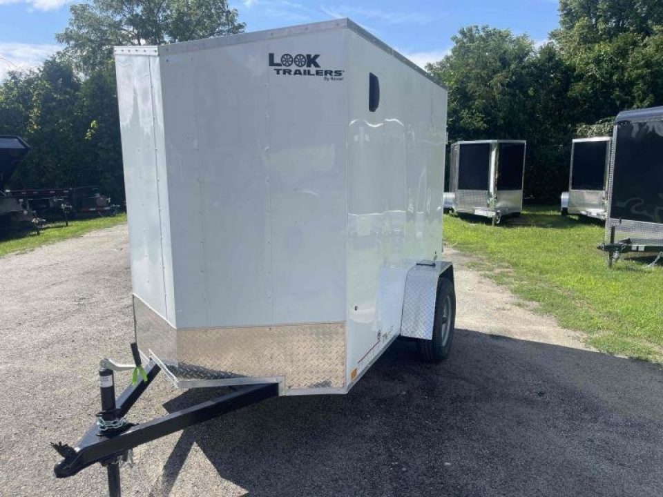 New 2026 Look 5x8 Enclosed Trailer